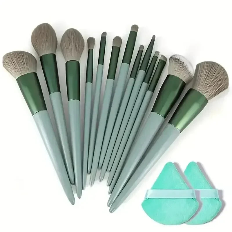 13 Piece Makeup Brush Set