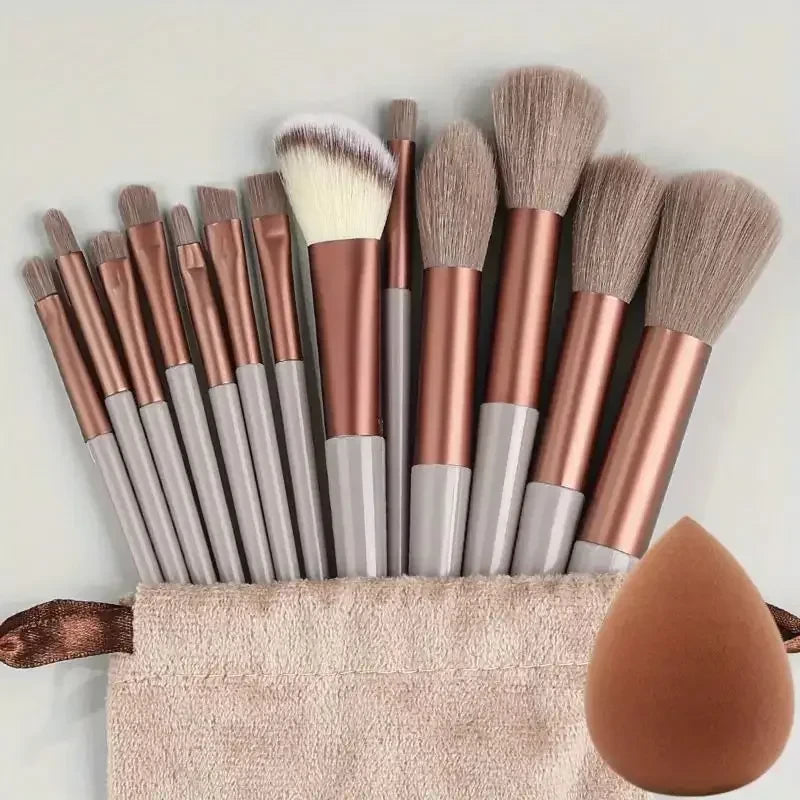 13 Piece Makeup Brush Set