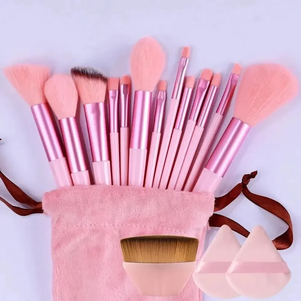 13 Piece Makeup Brush Set