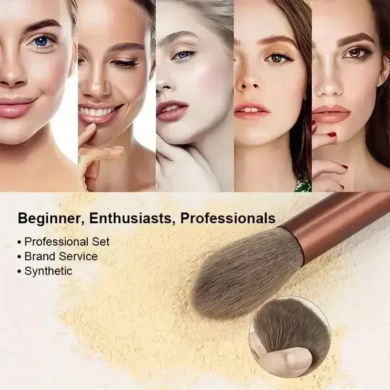 13 Piece Makeup Brush Set