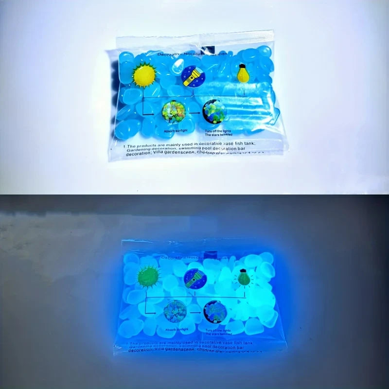 Glow-in-the-Dark Pebbles