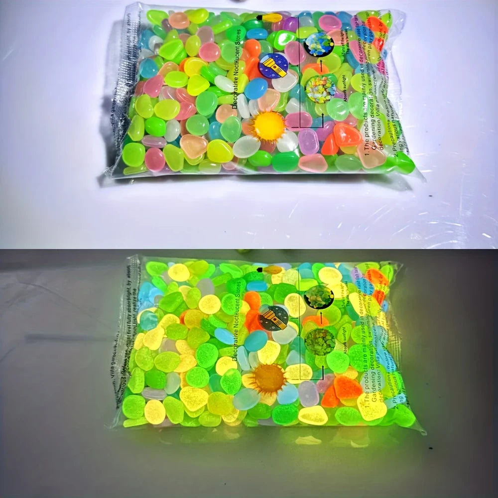 Glow-in-the-Dark Pebbles