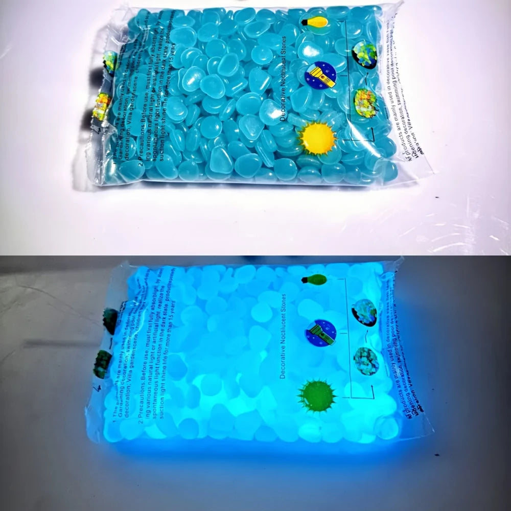 Glow-in-the-Dark Pebbles