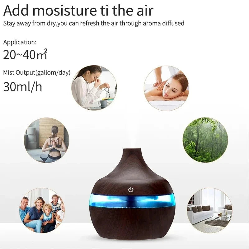 Wood Aroma Diffuser