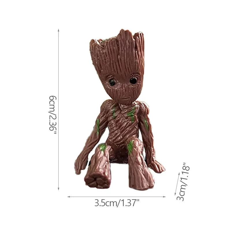 Cartoon Groot Figurines