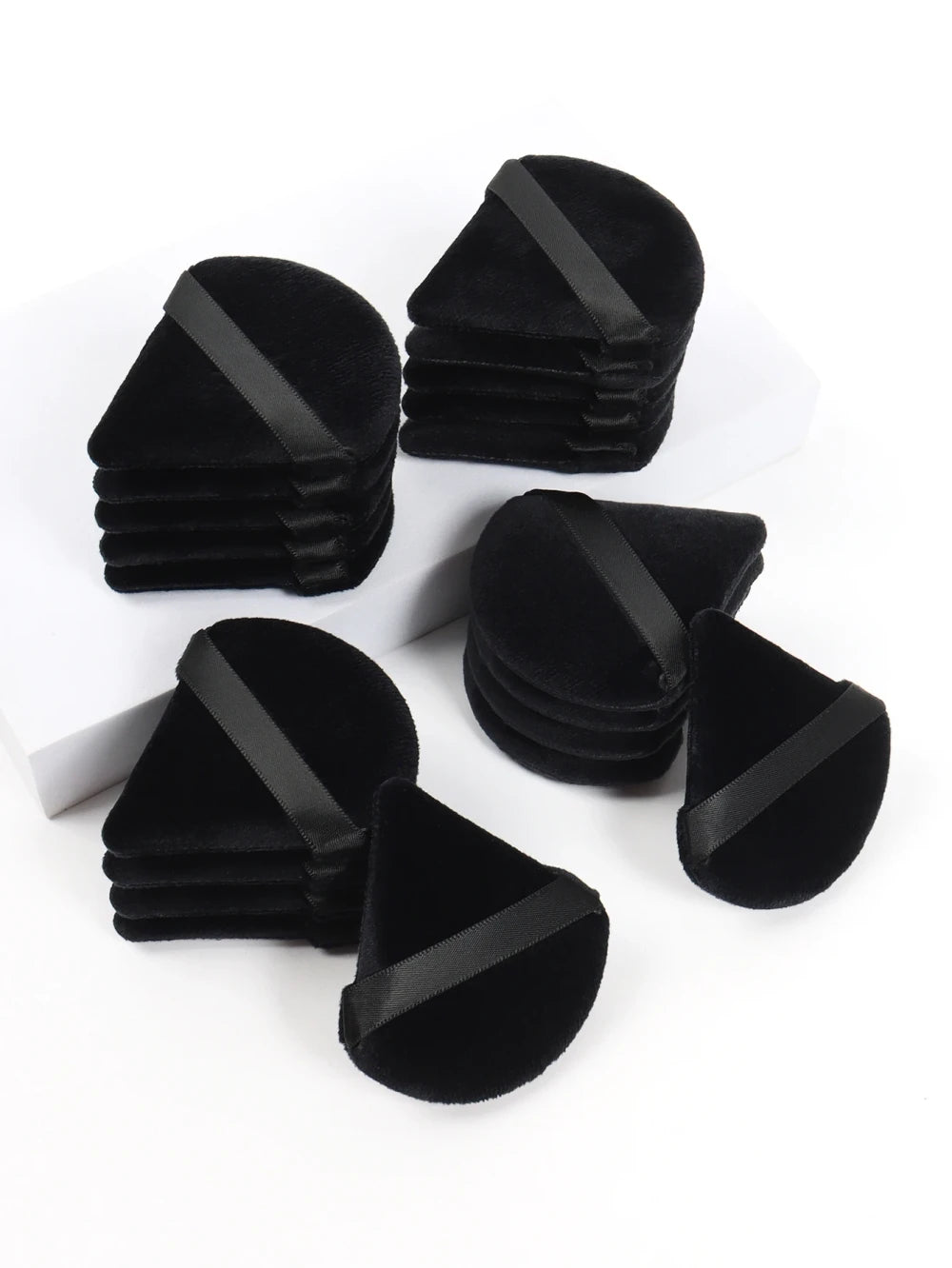 Black Triangle Powder Puff