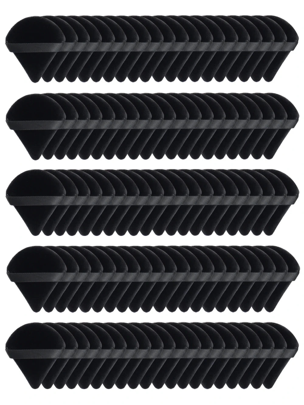 Black Triangle Powder Puff