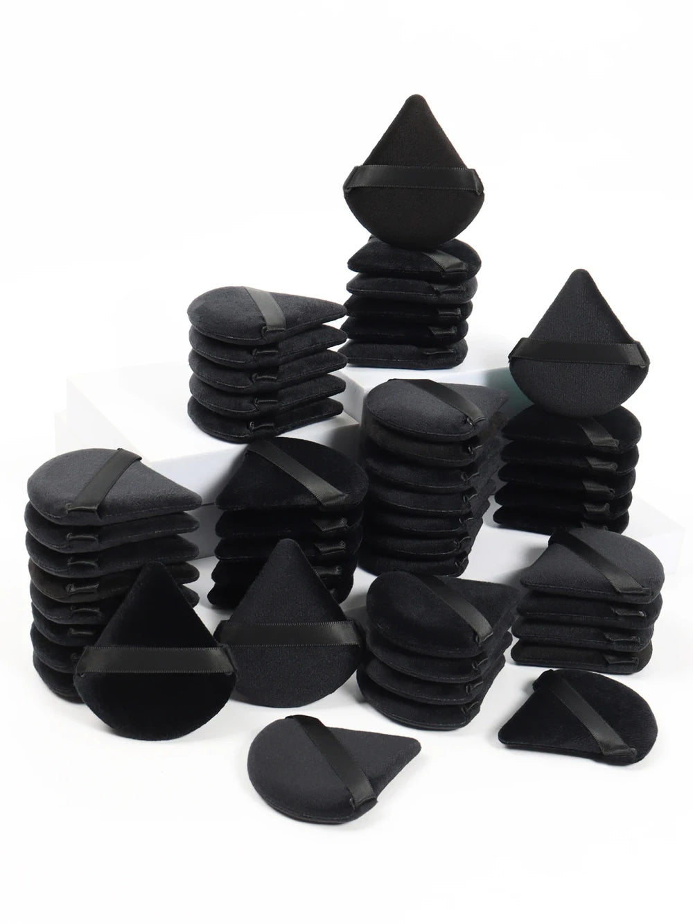 Black Triangle Powder Puff