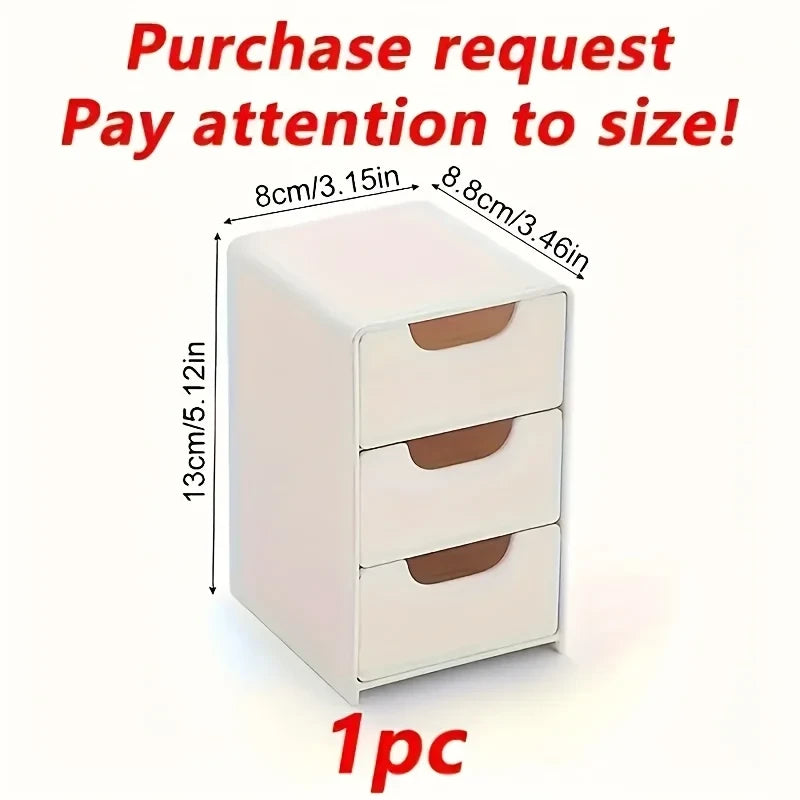 3-Tier Desk Organizer White
