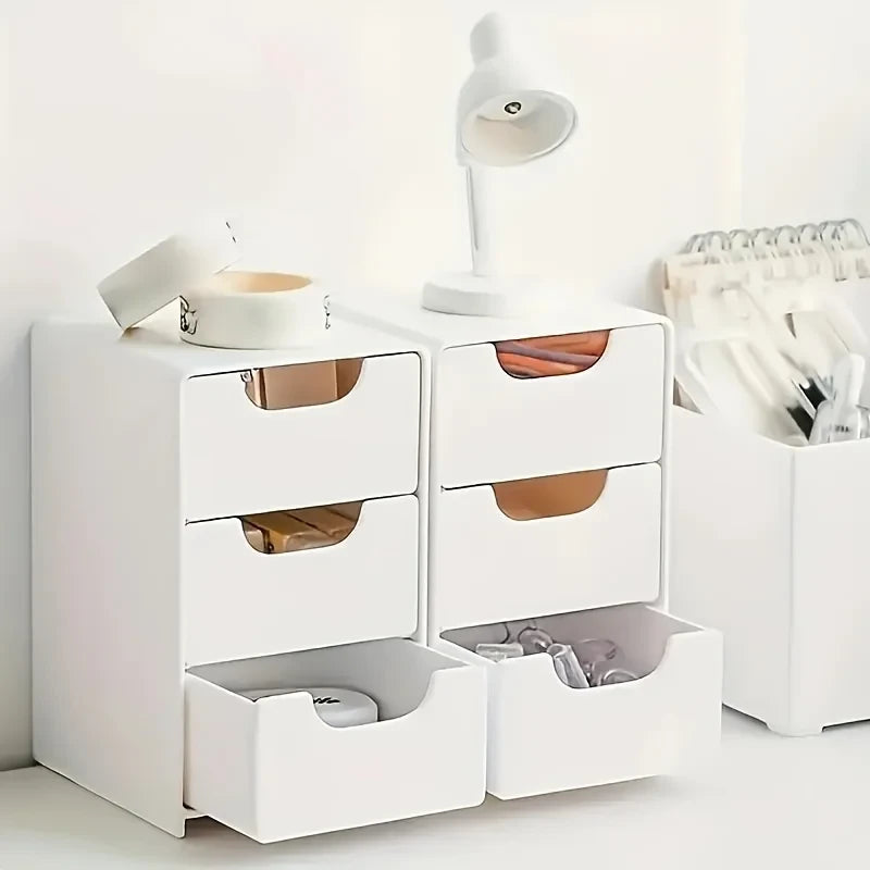 3-Tier Desk Organizer White
