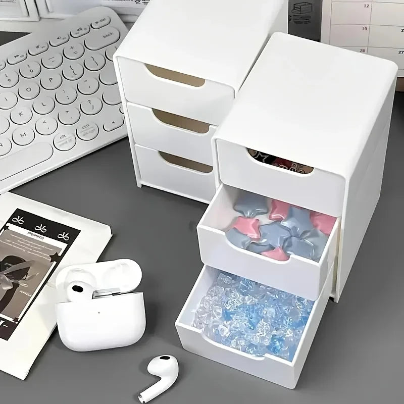 3-Tier Desk Organizer White