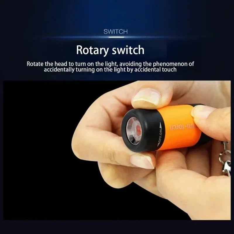 Waterproof Keychain Flashlight