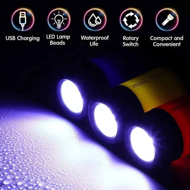 Waterproof Keychain Flashlight