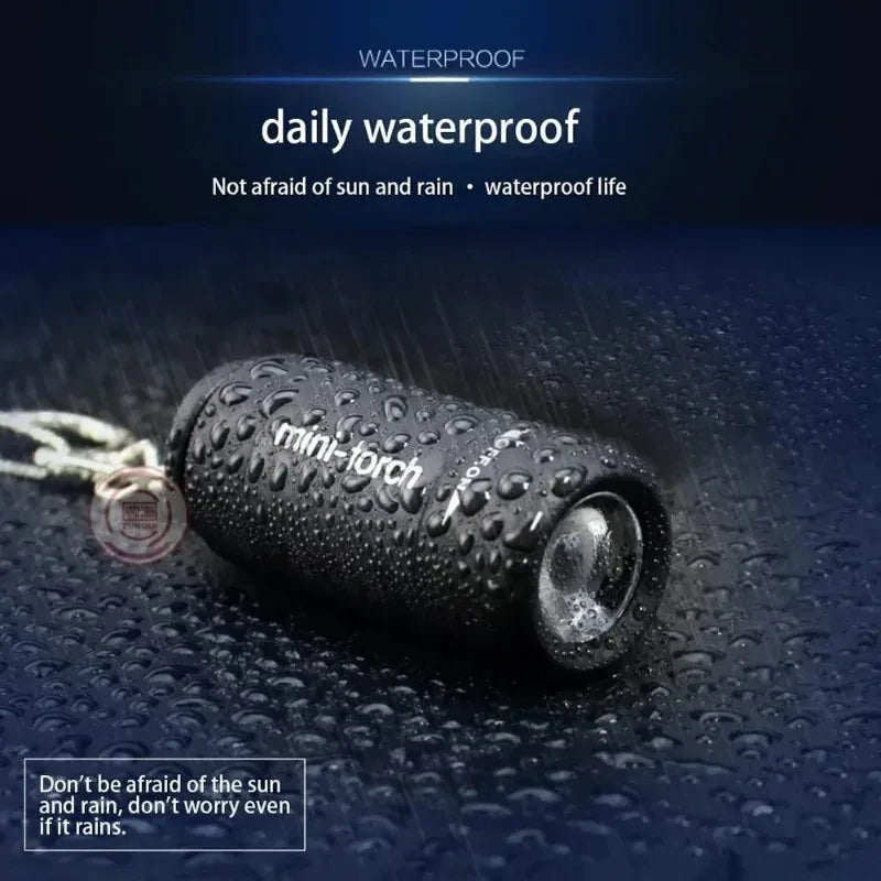Waterproof Keychain Flashlight