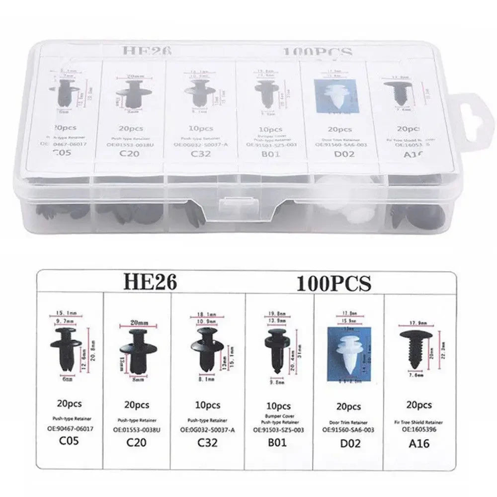 Mixed Auto Fastener Kit